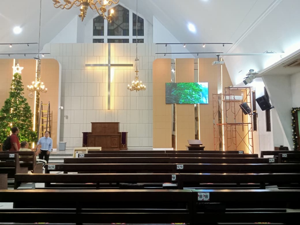 LED Videotron Indoor Fixed P2.5 uk. 320 cm x 176 cm