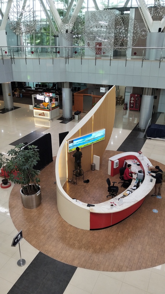 LED Videotron Lampro P1.8 Indoor uk. 288 cm x 64 cm