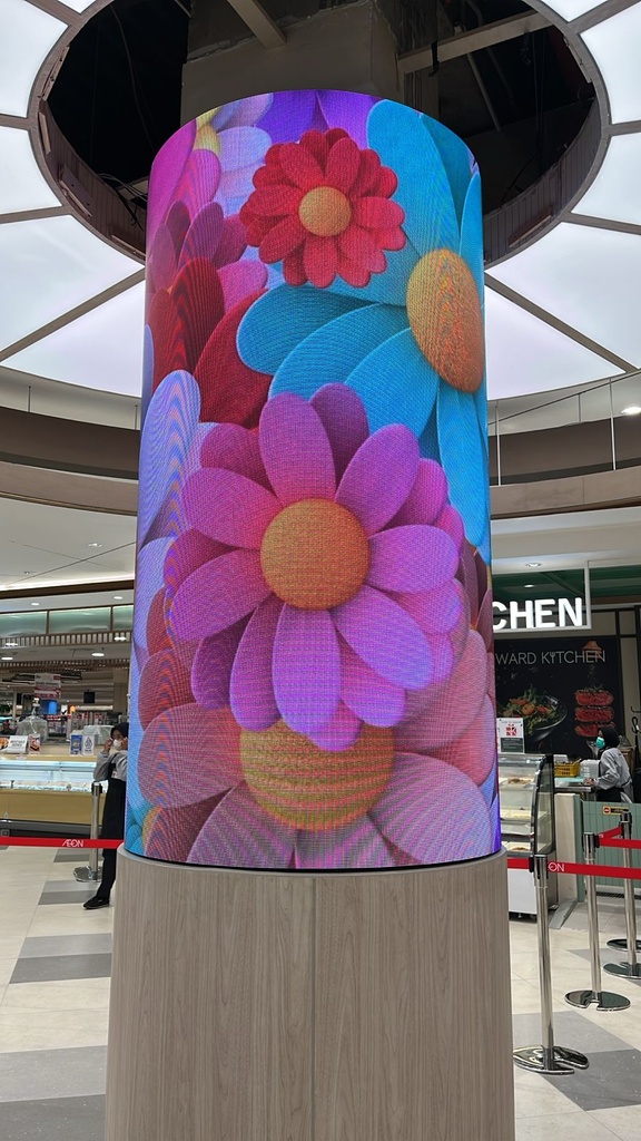LED Videotron Flexible P2.5 Indoor uk. 320 cm x 192 cm + Biaya Kirim & Pemasangan