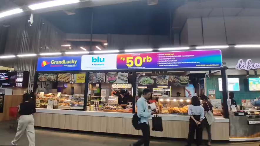 LED Videotron Fixed P1.86 Indoor uk. 768 cm x 64 cm