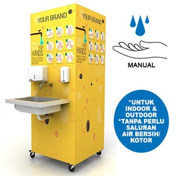 [ISD-HWS-001] 1 SINK HAND WASH STATION (MANUAL)