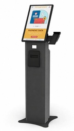 [DSN-SOK-002] DigiSIGN Retail Kiosk Standee With Scanner [Black]
