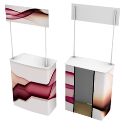 [ECO-ESC-003] ECO Counter + Header + Graphic Sticker Ovl Glossy