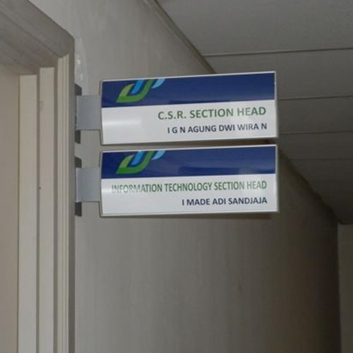 ARC SIGN DOUBLE SIDED 20 X 11,5 CM (HORIZONTAL)