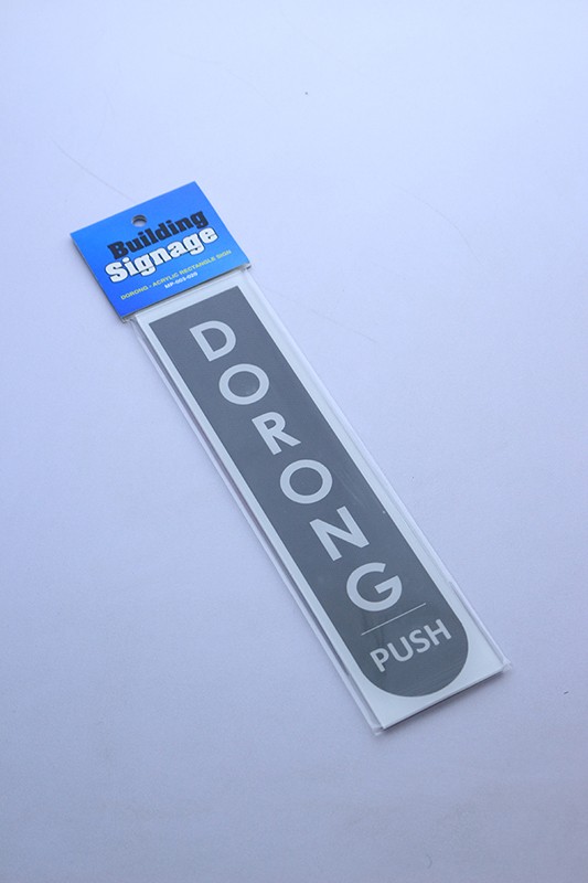 DORONG - Acrylic Rectangle Sign