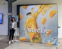 Quiclic Backwall Flat + Graphic 243 cm x 228 cm