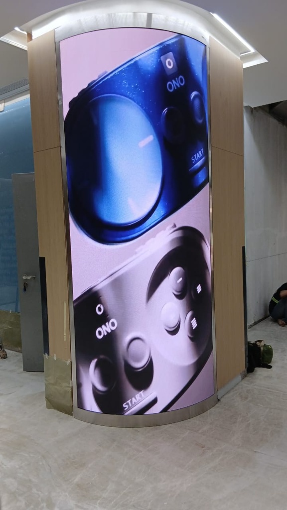 LED Videotron Flexible P2.5 Indoor uk. 320 cm x 192 cm + Biaya Kirim & Pemasangan