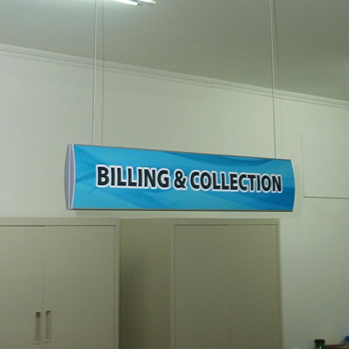 Hanging Directory 1 Row 2 Side 50 x 11,5 cm