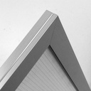 Click Frame Square Slim Lightbox Silver A3 (29,7 x 42 cm)