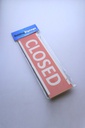 OPEN CLOSED - Acrylic Rectangle Sign