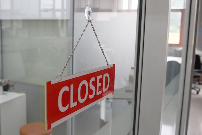 OPEN CLOSED - Acrylic Rectangle Sign