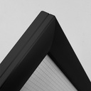Click Frame Curve Slim Lightbox Hitam A2 (42 x 59,4 cm)