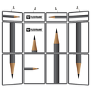 Header Flexiframe Backwall Basic 8 Grey Metalic