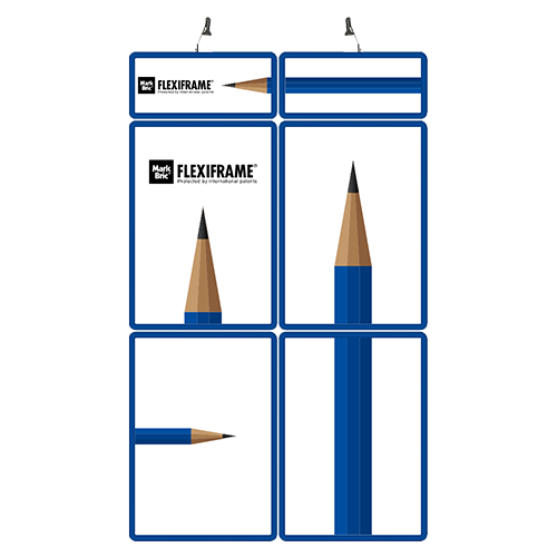 Flexiframe Backwall Basic 4 Blue