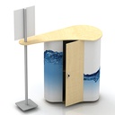 Easy Counter Art 1 Click Frame dengan Pintu