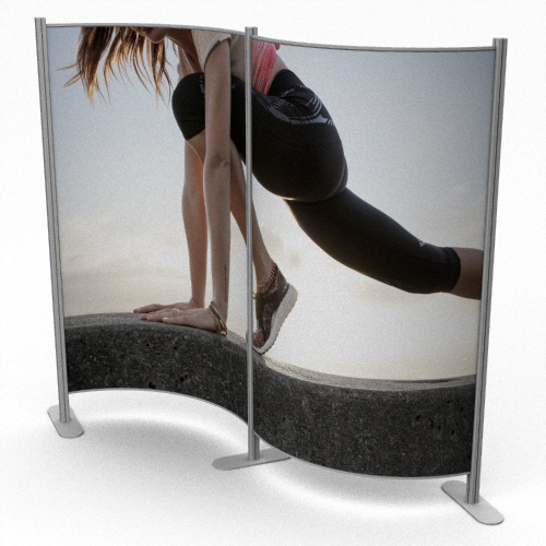 FD Backwall Curve R72 2 Panel
