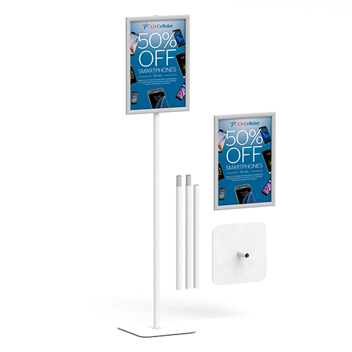 Frame Stand PG Click Frame A3 Silver 1 PCS 1 SIDE