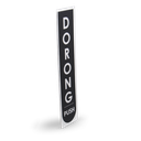 DORONG - Acrylic Rectangle Sign