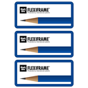 [MRB-FFR-005] Header Flexiframe Backwall Basic 6 Blue