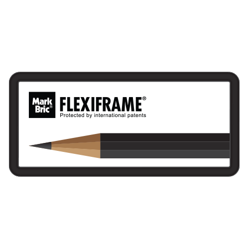 Flexiframe Single 70 x 30 cm Black