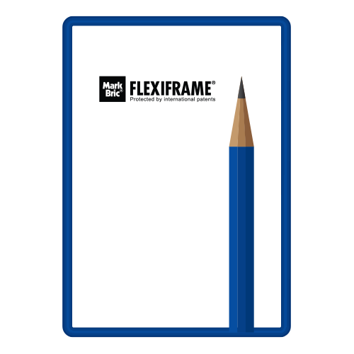 Flexiframe Single 70 x 100 cm Blue