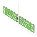 Way Finding - 2 way 2 Row 2 Side 60 x 11,5 cm