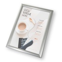 Click Frame Curve Frame Silver 70 x 100 cm