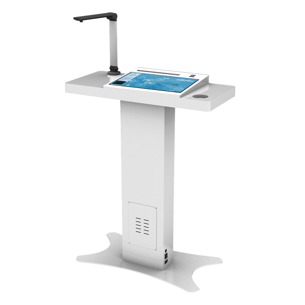 Digisign Digital Podium Touch (White) - Basic With Visualizer Document