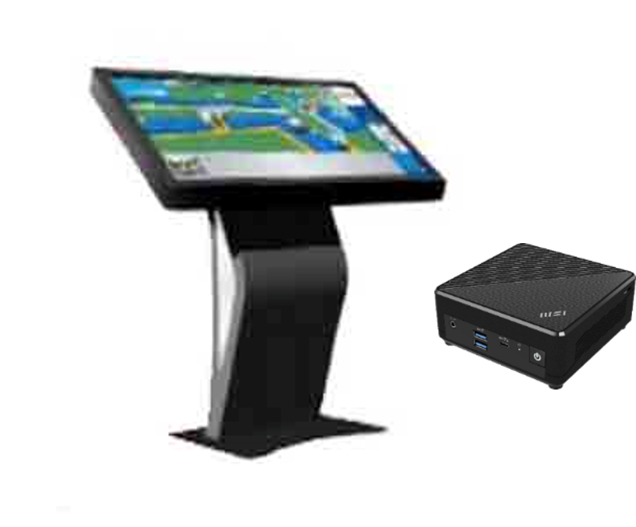 DigiSIGN Interactive Display 32 Inch Table Stand with Mini PC i5