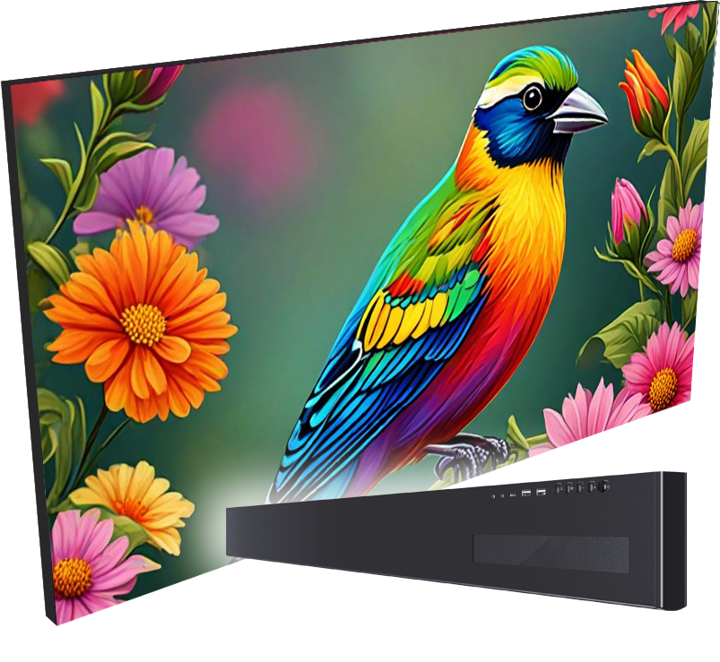 QS-TECH LED Videotron P2.5 Indoor 320 cm x 180 cm + FCON 600