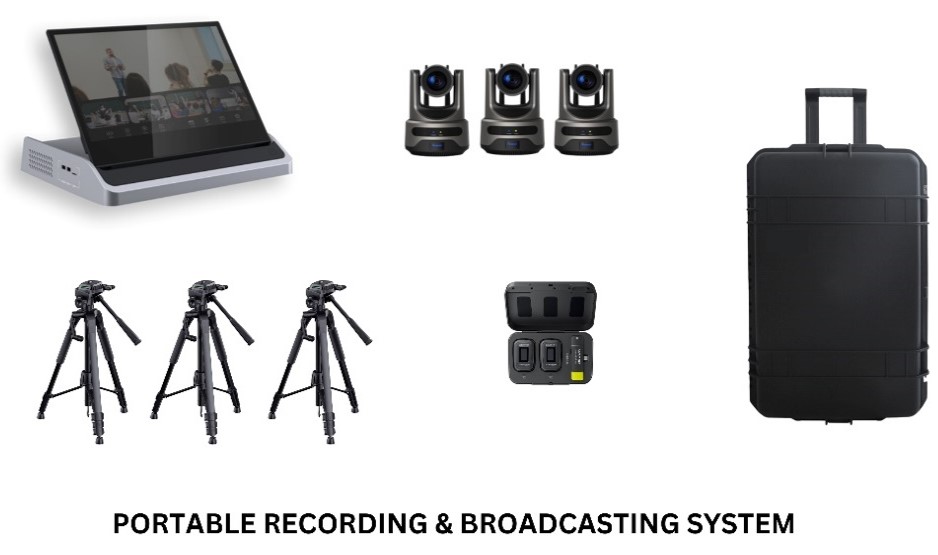 Portable Recording and Broadcasting System