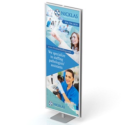 [ISD-AST-018] FRAME STAND 60 CM X 160 CM 2 SIDED