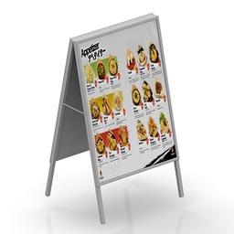 [ISD-AST-019] A STAND Click Frame 60 x 90 cm 2 Sisi