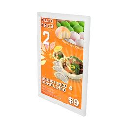 [LGB-LED-010] Lite Pad 85 x 175 (Aluminium) White with Adaptor