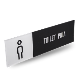 [MP-003-007] PRIA - Acrylic Rectangle Sign