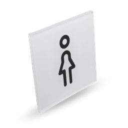 [MP-003-012] WANITA - Acrylic Square Sign