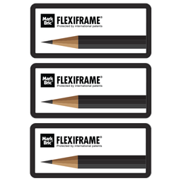 [MRB-FFR-004] Header Flexiframe Backwall Basic 6 Black