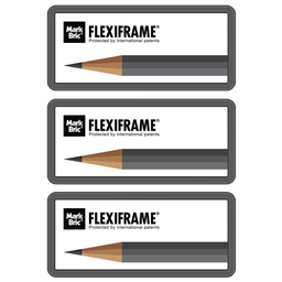 [MRB-FFR-006] Header Flexiframe Backwall Basic 6 Grey Metalic