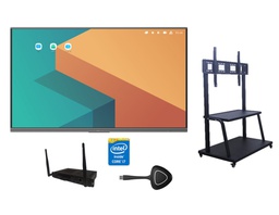 [DSN-ICE-P145] ICE Board 86 Inch 4K UHD-V3 with OPS (8-256 i7), Stand, and Wireless Screenshare Kit