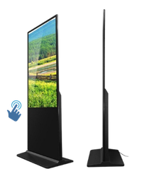 [DSN-DSL-P073] DigiSIGN Interactive Slim Floorstand Lite 55 Inch (CSF55B) with Digisign Play