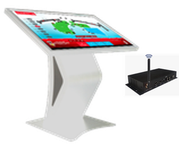 [DSN-DSL-085] DigiSIGN Interactive Display 43S White Table Stand with Android Box